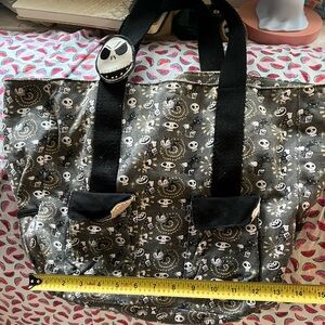 Loungefly nightmare before christmas toys scary teddy duck tote